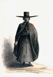 Misionero en Perú, c.1840
