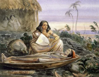 Velada fúnebre en Oceanía