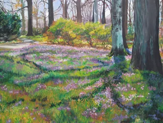 Sendero del Parque de las Flores de Primavera