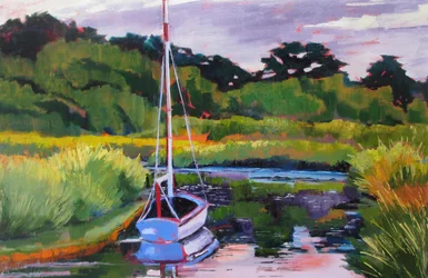 El velero «Tranquil Marsh»