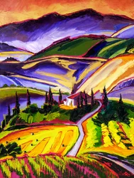 Las vibrantes colinas de la Toscana
