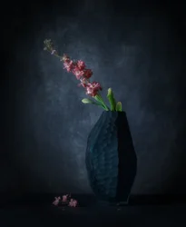 Elegancia floral oscura