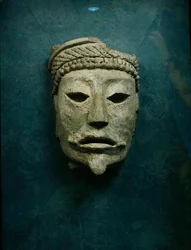 Máscara funeraria, Comalcalco, Tabasco, México