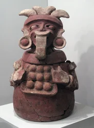 Urna funeraria, La Lagunita, período Clásico Temprano, 250-550 d.C.