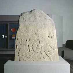 Estela 21 de Izapa, Chiapas, México, Periodo Clásico Temprano (300-600 d.C.)