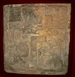 Dintel de Yaxchilán 15 Arte maya