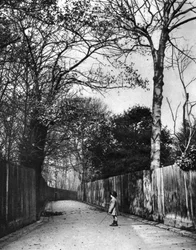 Tiempo de otoño en Holland Walk, Londres, 1926-1927