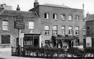 La taberna Flask, Highgate Village, Londres, 1926-1927