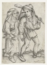 pareja campesina