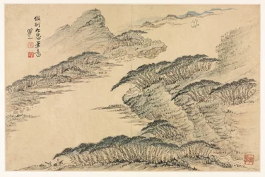 Paisajes en varios estilos después de los antiguos maestros