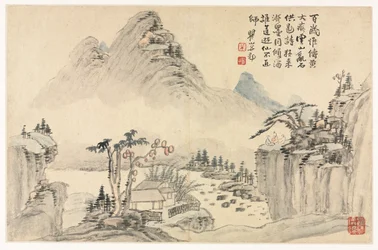 Paisajes en varios estilos después de los antiguos maestros, 1690