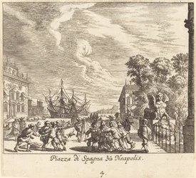 Piazza di Spagna, Nápoles