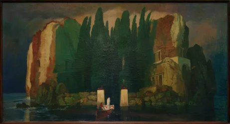 La isla de los muertos (Copia de A. Böcklin)