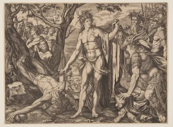 Apolo y Marsias/Juicio de Midas