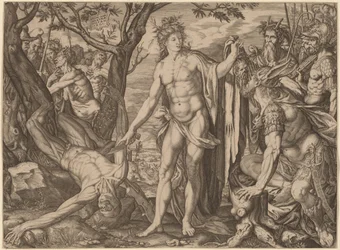 Apolo y Marsias