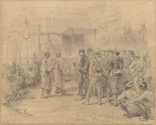 En busca de Dacoits, c.1885