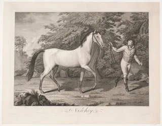 El caballo "Hesten Nischty"