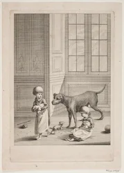 Juegos infantiles del príncipe heredero Federico. V