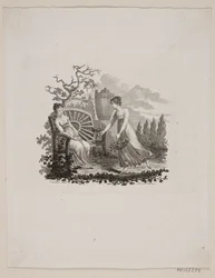 Escena con dos mujeres