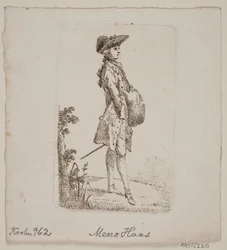 Hombre de pie