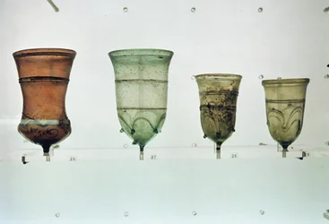 Selección de vasos francos, siglos IV-V