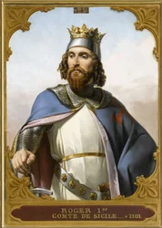Roger I de Sicilia 1031-1101, 1840s