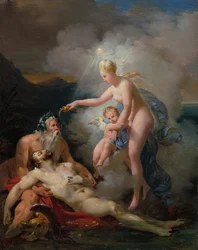 Venus curando a Eneas, alrededor de 1820
