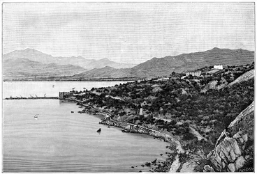 Vista de la Bahía de Stora, c1890