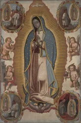 Virgen de Guadalupe, c.1700 (óleo sobre lienzo)