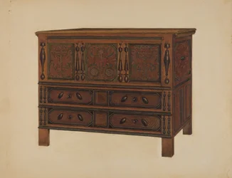 Cofre, probablemente 1937