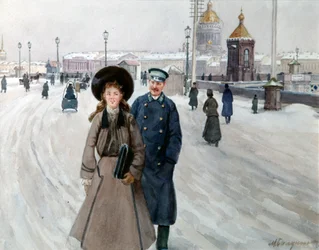 De la escuela, 1914-1917