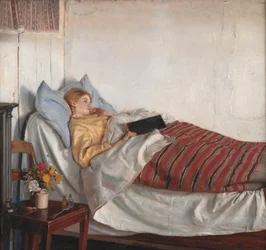 La niña enferma
