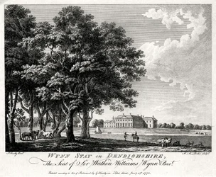 Wynn Stay en Denbighshire, Gales, 1775