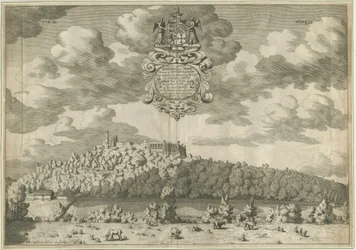 Castillo de Dudley: grabado en placa de cobre, nd [1653-1686]