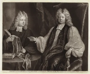 Retrato de Thomas Sprat y su hijo