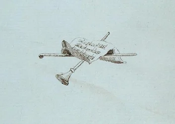 Dibujo del álbum de recortes de Michael Faraday