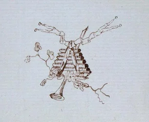 Dibujo del álbum de recortes de Michael Faraday
