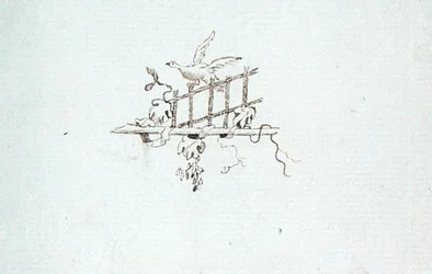 Dibujo del álbum de recortes de Michael Faraday