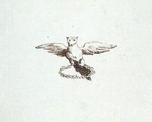 Dibujo del álbum de recortes de Michael Faraday (pluma y tinta sobre papel)
