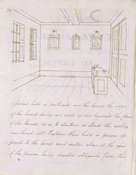 Sala de conferencias de John Tatum en Dorset Street, cerca de Fleet Street, 1810