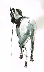 Sin título, 2018 (acuarela sobre papel)