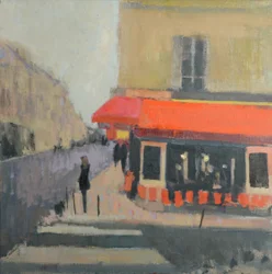 París, 3er Arrondissement, 2015 (óleo sobre lino)