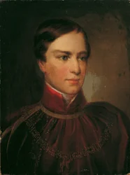 El joven emperador Francisco José I.
