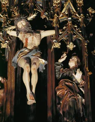 Crucifixión (madera)