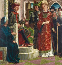 S t. Laurentius ante el emperador