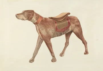 Perro de carrusel, c. 1938