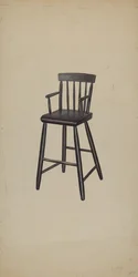 Silla alta, 1938