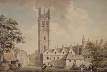 Puente y Torre de Magdalen, Oxford, 1768-1772
