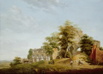 Ruinas de la Abadía de Buildwas, 1770
