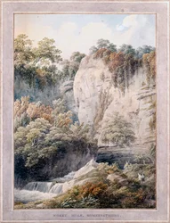 Wookey Hole, Somerset, siglo XVIII